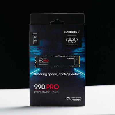 2TB - Samsung 990 Pro NVME PCIe 4.0 M.2 2280 (MZ-V9P2T0B/AM)