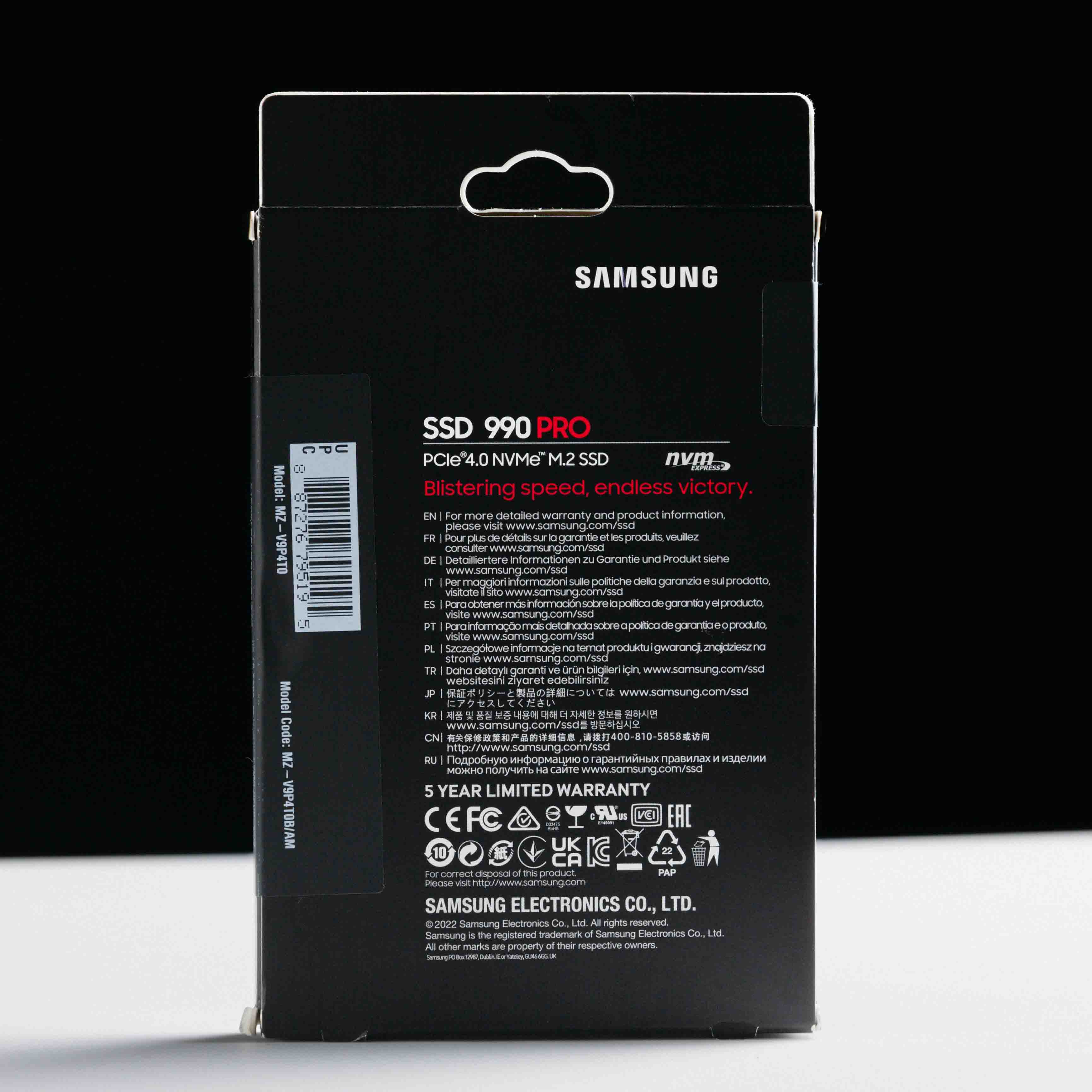 4TB - Samsung 990 Pro NVME PCIe 4.0 M.2 2280 (MZ-V9P4T0B/AM 4TB - Samsung 990 Pro NVME PCIe 4.0 M.2 2280 (MZ-V9P4T0B/AM